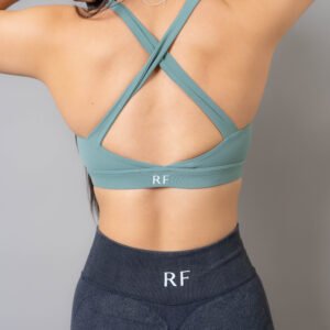 Top Cruzado Verde Olivo